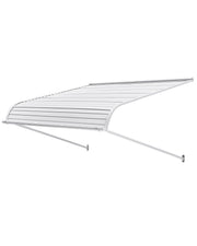 Aluminum Awning 1219 x 1066 mm, Durable Window Awning Door Canopy, Lightweight and Stable Aluminum Exterior V952-JSGDSZYP48IN8SUGTV0