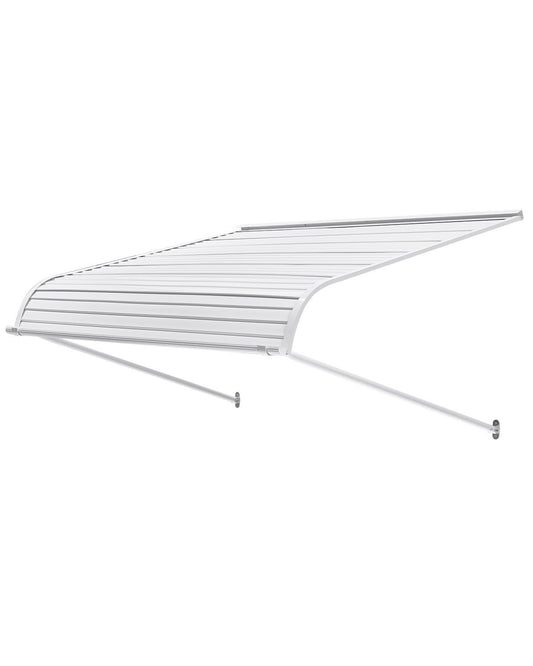 Aluminum Awning 1219 x 1066 mm, Durable Window Awning Door Canopy, Lightweight and Stable Aluminum Exterior V952-JSGDSZYP48IN8SUGTV0