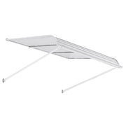 Aluminum Awning 1219 x 1066 mm, Durable Window Awning Door Canopy, Lightweight and Stable Aluminum Exterior V952-JSGDSZYP48IN8SUGTV0