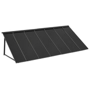 Fixed Metal Awning 2032 x 910 mm, Window Awning Door Canopy, Stable Triangle Steel Frame Exterior Awnings V952-JSGDSZYP80IN4NSY3V0