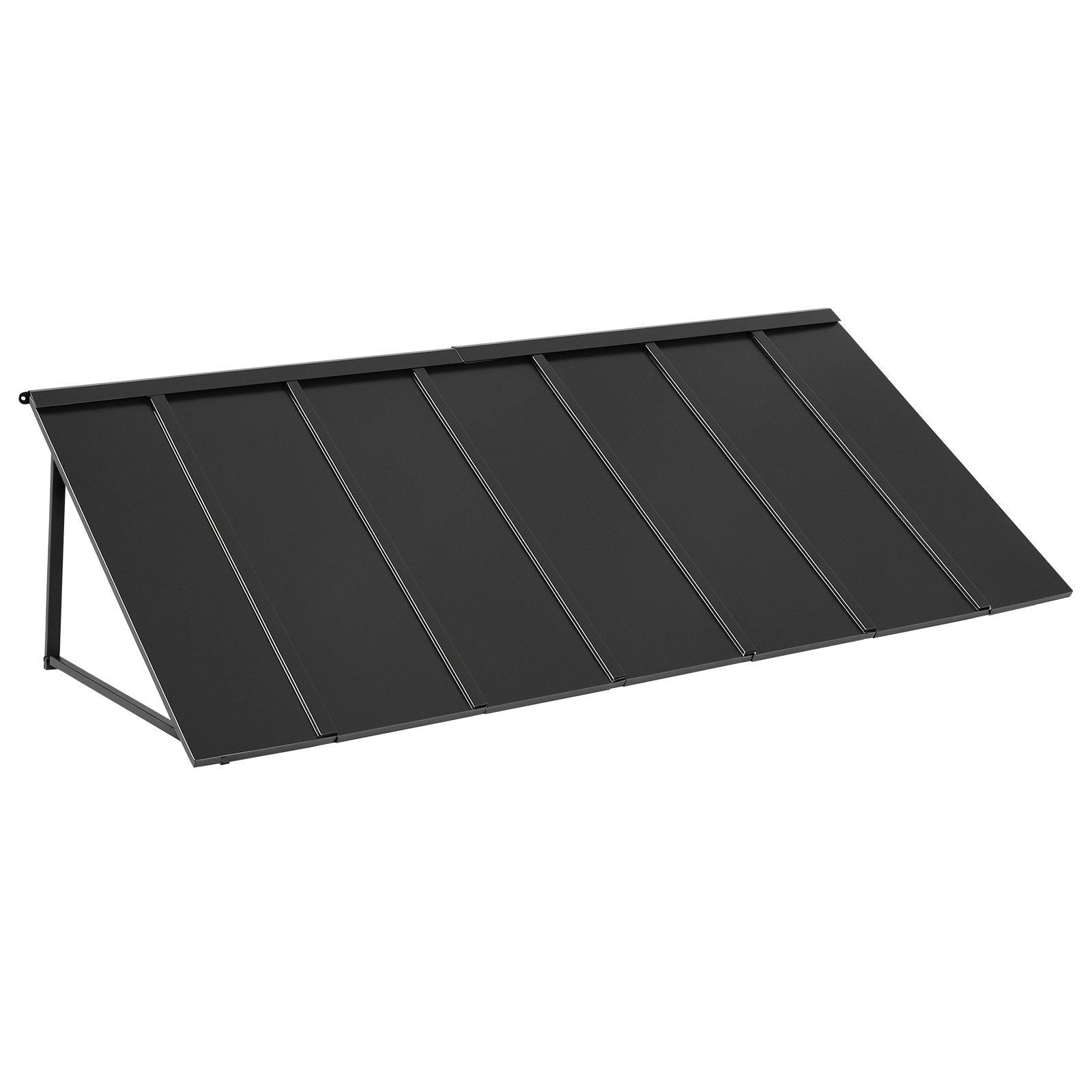 Fixed Metal Awning 2032 x 910 mm, Window Awning Door Canopy, Stable Triangle Steel Frame Exterior Awnings V952-JSGDSZYP80IN4NSY3V0