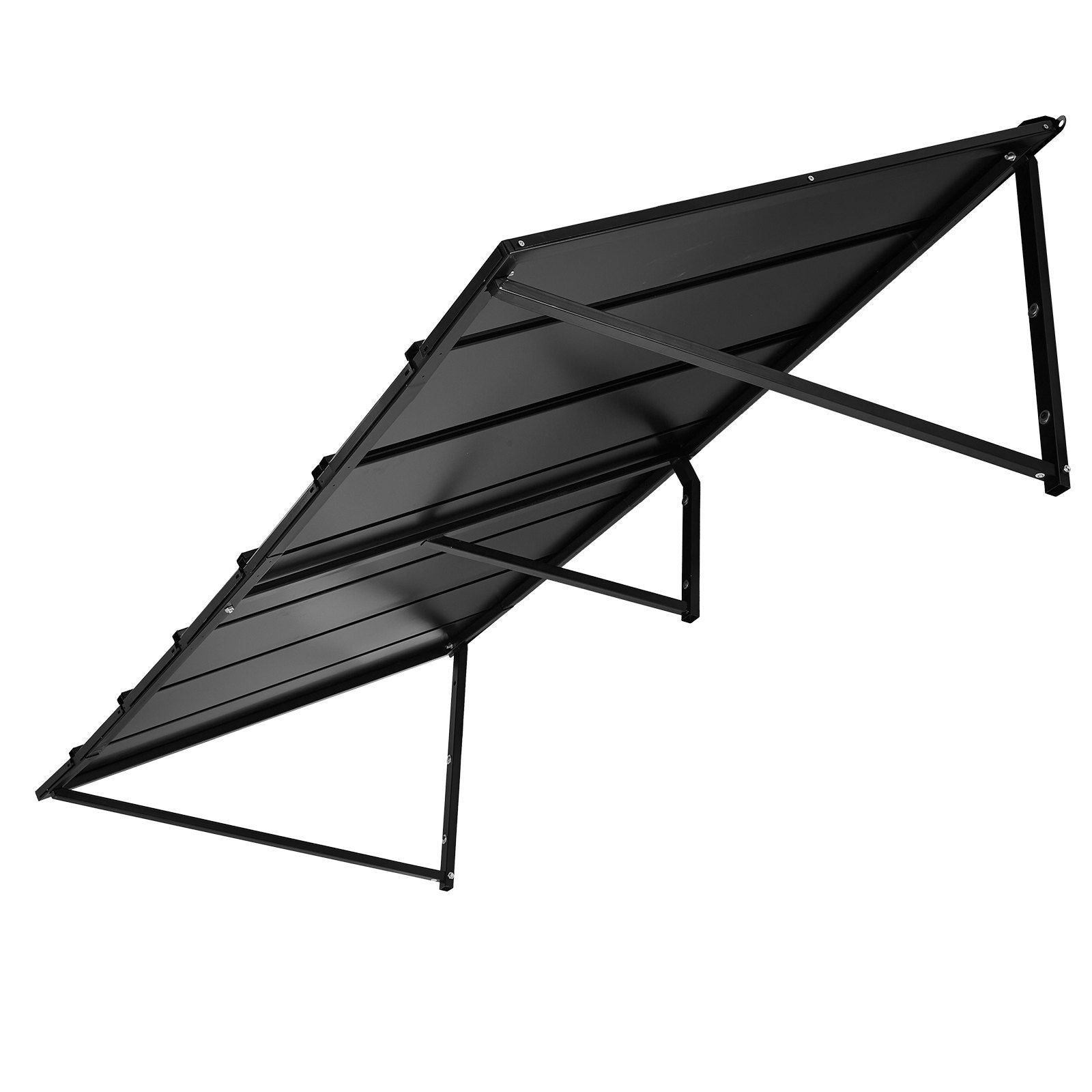 Fixed Metal Awning 2032 x 910 mm, Window Awning Door Canopy, Stable Triangle Steel Frame Exterior Awnings V952-JSGDSZYP80IN4NSY3V0
