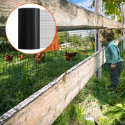 Hardware Cloth, 24'' x 100' Galvanized Wire Mesh Roll, 19 Gauge Chicken Wire Fence Roll, Vinyl Coating Metal V952-JSGSWL24IN10UVQ61V0