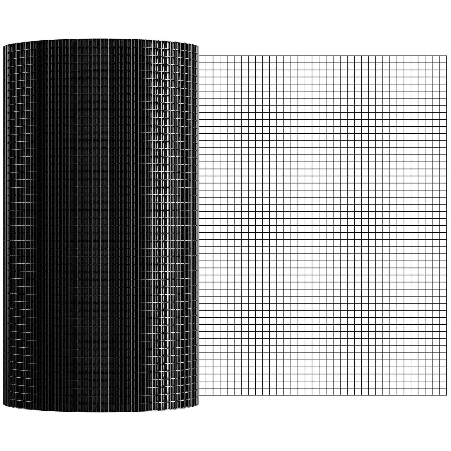 Hardware Cloth, 24'' x 100' Galvanized Wire Mesh Roll, 19 Gauge Chicken Wire Fence Roll, Vinyl Coating Metal V952-JSGSWL24IN10UVQ61V0