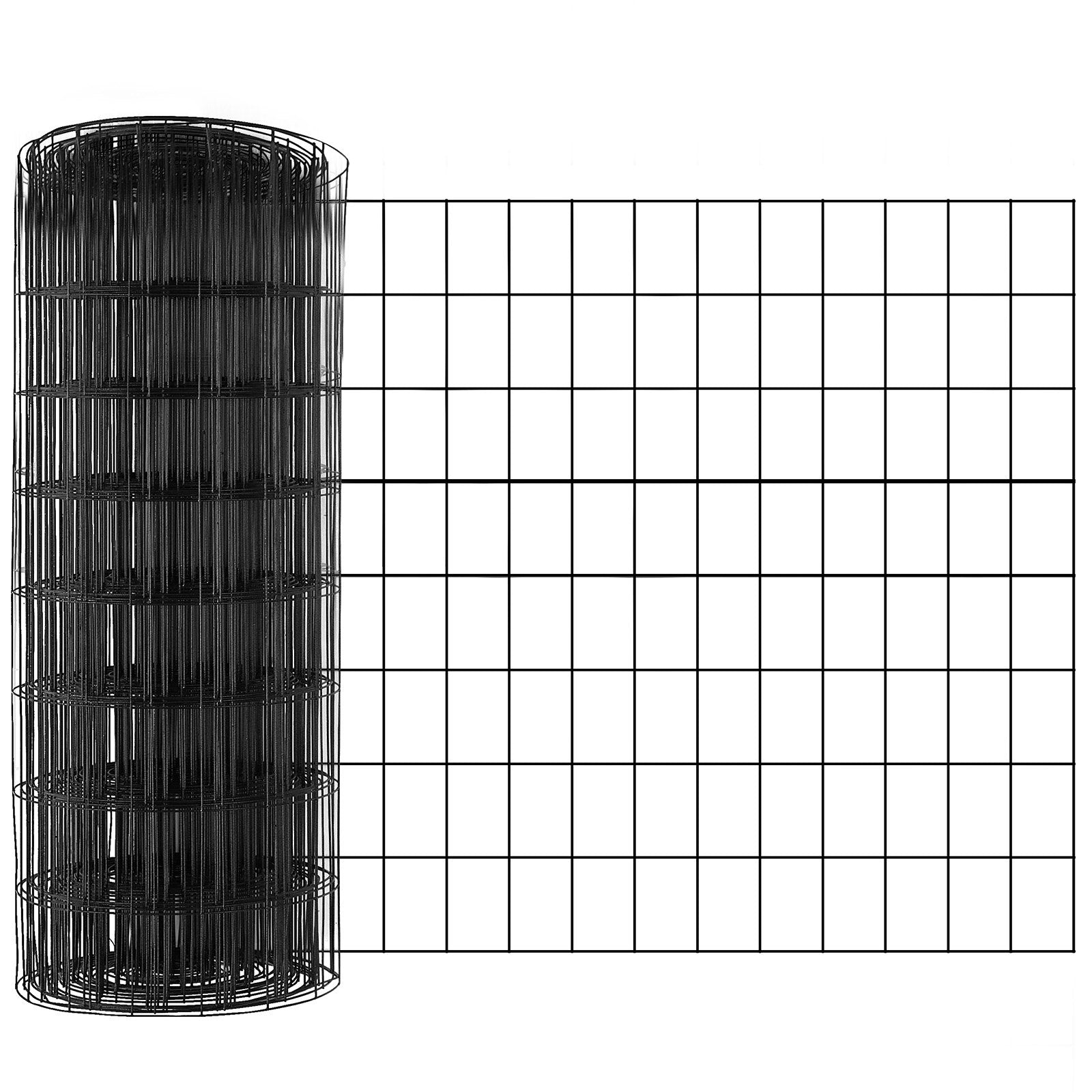 Hardware Cloth, 24'' x 50' Galvanized Wire Mesh Roll, 16 Gauge Chicken Wire Fence Roll, Vinyl Coating Metal V952-JSGSWL24IN509K581V0