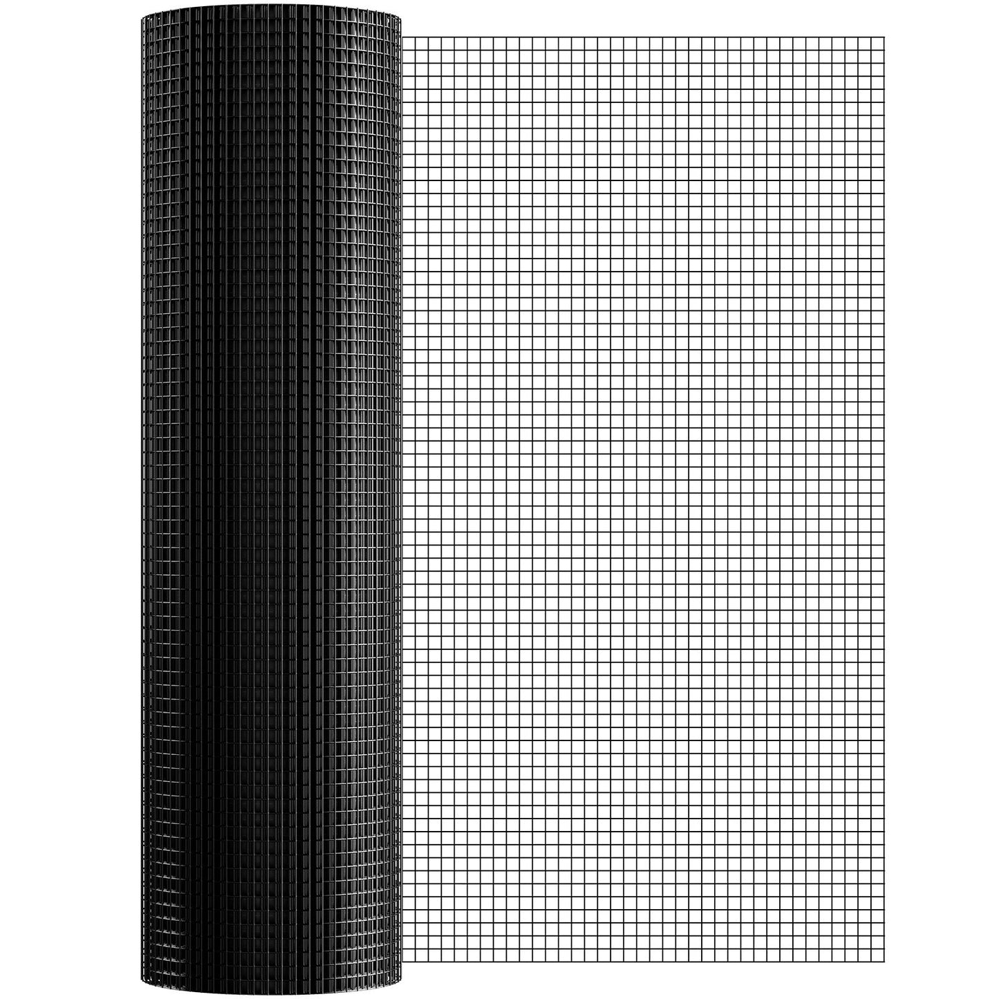 Hardware Cloth, 36'' x 50' Galvanized Wire Mesh Roll, 19 Gauge Chicken Wire Fence Roll, Vinyl Coating Metal V952-JSGSWL36IN50CDRB2V0