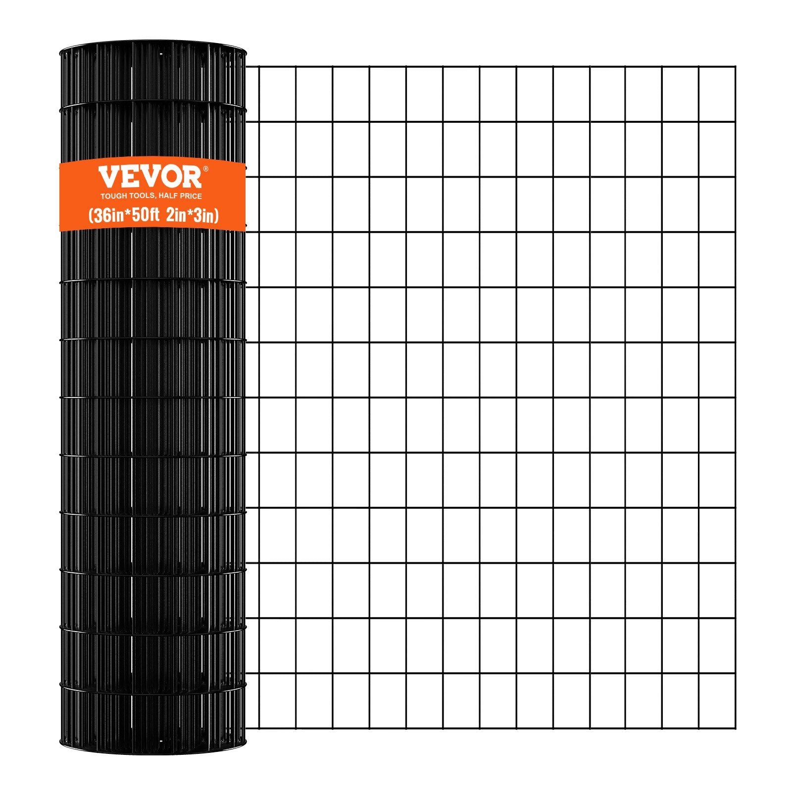 Hardware Cloth, 36'' x 50' Galvanized Wire Mesh Roll, 16 Gauge Chicken Wire Fence Roll, Vinyl Coating Metal V952-JSGSWL36IN50LQ843V0