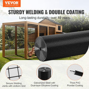 Hardware Cloth, 48'' x 50' Galvanized Wire Mesh Roll, 19 Gauge Chicken Wire Fence Roll, Vinyl Coating Metal V952-JSGSWL48IN50LQO4LV0