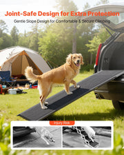 Dog Ramp for Cars, 1800 x 432 mm, Folding Pet Ramps for Medium & Large Dogs up to 113 kg, Pet Stair Ramp with V952-JSHWZDSCWAQP9LQ8P001V0