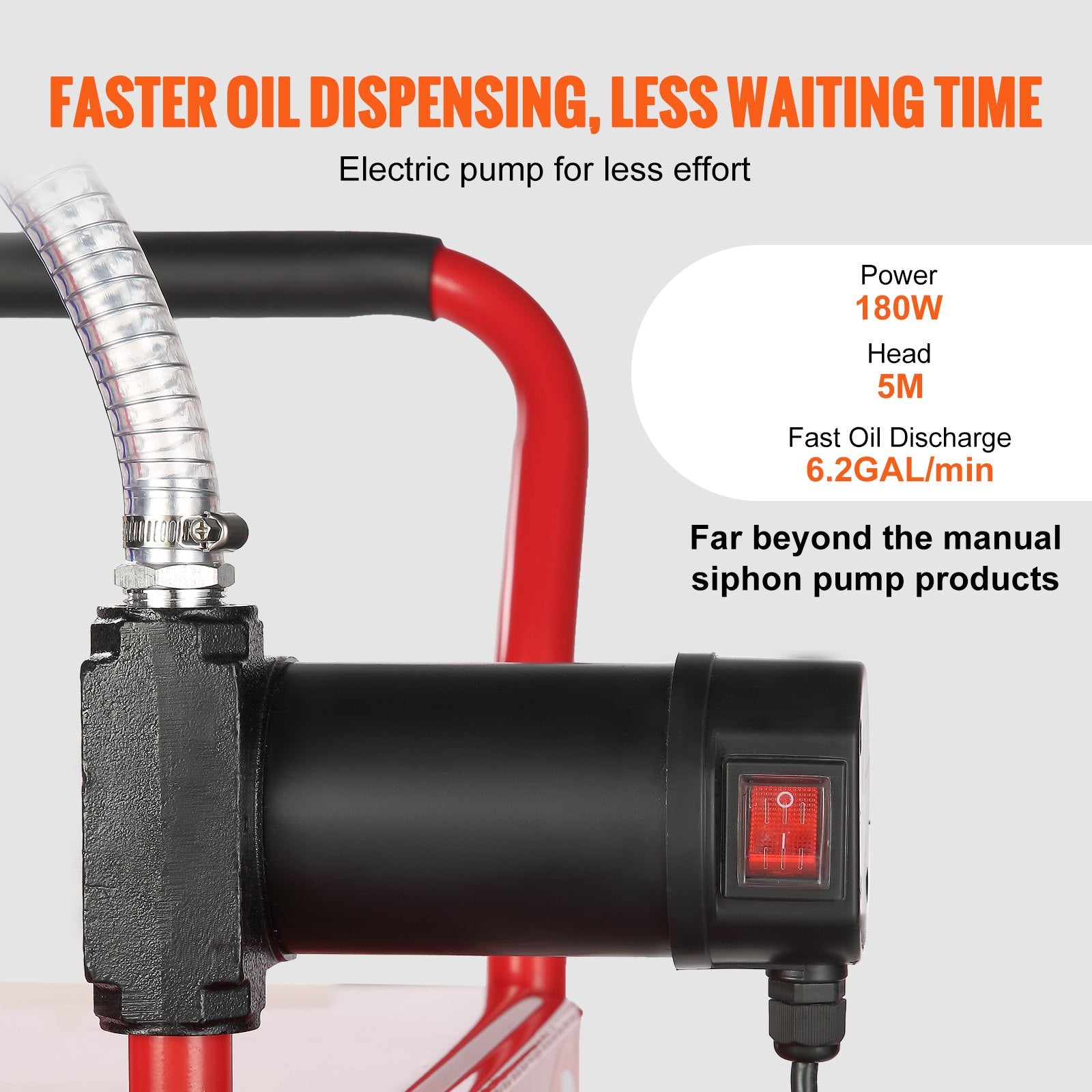 30 Gallon Fuel Caddy Portable Storage Tank 23.5 L/min with 180W Pump V952-JSJYCH23012MMHWNQV0