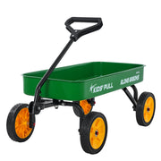 Pull-Along Wagon for Kids, 101 cm Toddler Wagons, Supports up to 80kg, All-Terrain Wagons with Handle, V952-JSKETTLC19YCV0R4A001V0