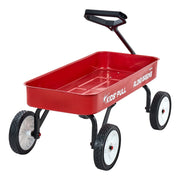 Pull-Along Wagon for Kids, 101 cm Toddler Wagons, Supports up to 80kg, All-Terrain Wagons with Handle, V952-JSKETTLC39YCTXPY0001V0