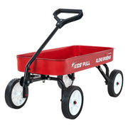 Pull-Along Wagon for Kids, 101 cm Toddler Wagons, Supports up to 80kg, All-Terrain Wagons with Handle, V952-JSKETTLC39YCTXPY0001V0
