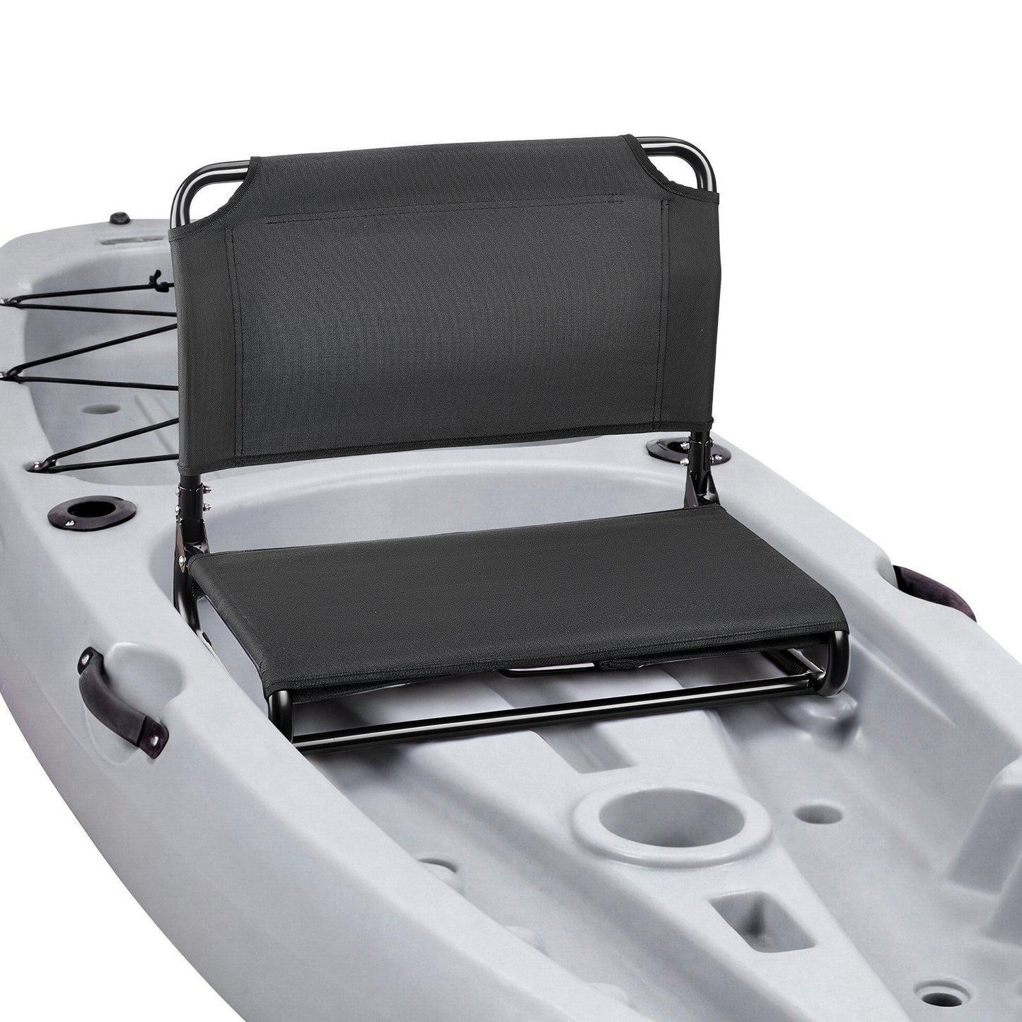 Kayak Seat, Folding Kayak Seat with Comfortable Back Support, Aluminum Alloy Frame & 600D Oxford Fabric, Easy V952-JSPHTZYJSKJFASKAH001V0