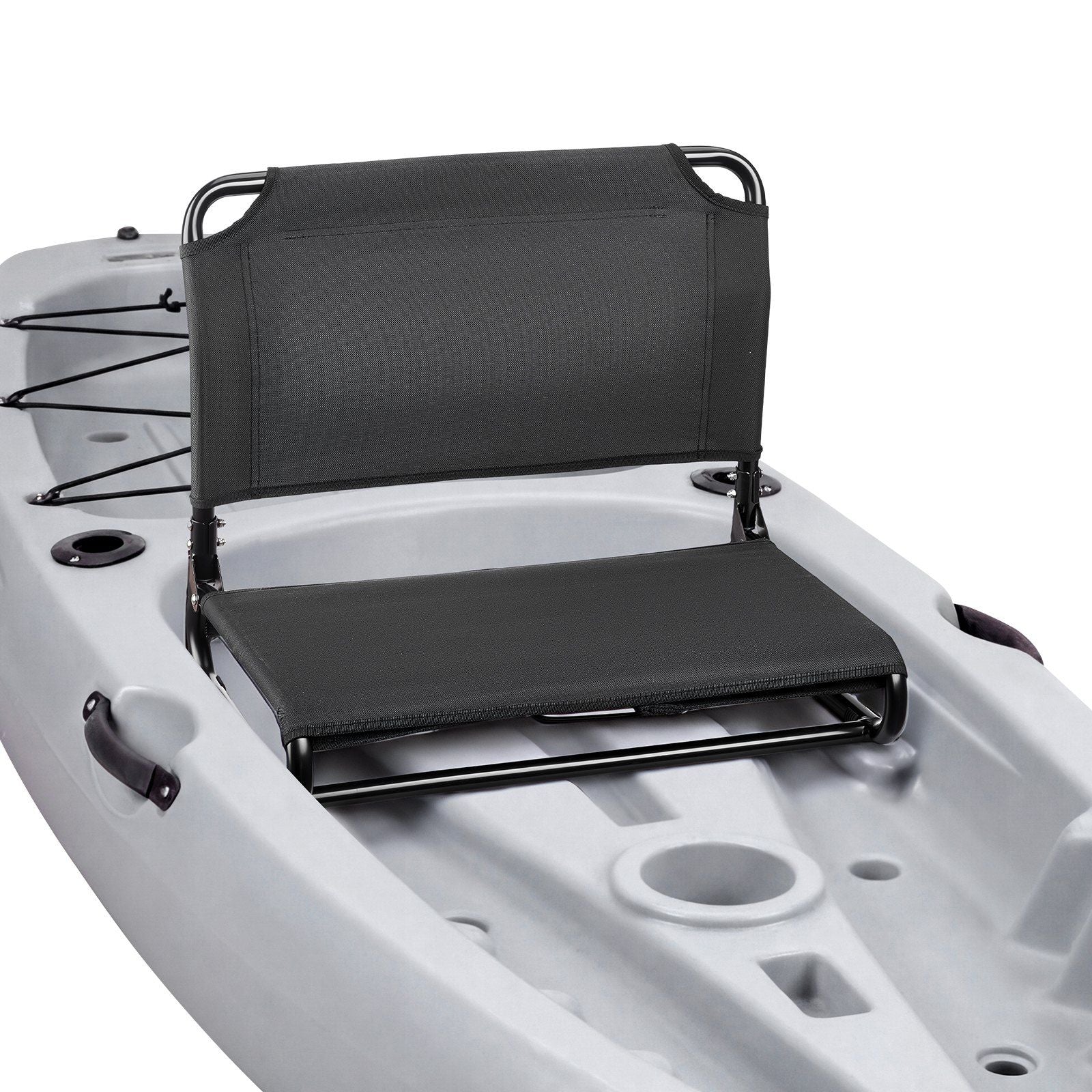 Kayak Seat, Folding Kayak Seat with Comfortable Back Support, Aluminum Alloy Frame & 600D Oxford Fabric, Easy V952-JSPHTZYJSKJFASKAH001V0