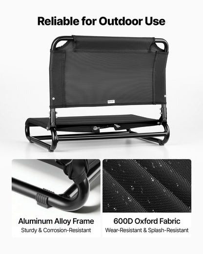 Kayak Seat, Folding Kayak Seat with Comfortable Back Support, Aluminum Alloy Frame & 600D Oxford Fabric, Easy V952-JSPHTZYJSKJFASKAH001V0