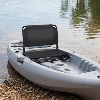 Kayak Seat, Folding Kayak Seat with Comfortable Back Support, Aluminum Alloy Frame & 600D Oxford Fabric, Easy V952-JSPHTZYJSKJFASKAH001V0