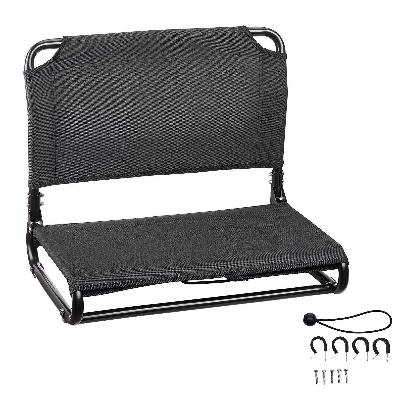 Kayak Seat, Folding Kayak Seat with Comfortable Back Support, Aluminum Alloy Frame & 600D Oxford Fabric, Easy V952-JSPHTZYJSKJFASKAH001V0