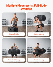 Workout Sandbag, Heavy Duty Workout Power Bags with Handles, 56-90 kg Adjustable Slam Bag for Fitness V952-JSSDSDYZXHS2IAKXF001V0