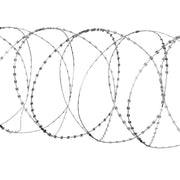 Razor Wire Razor Barbed Wire 147ft 3Rolls Razor Wire Fencing Double Spiral V952-JSSWDPCS147YCR3A8V0