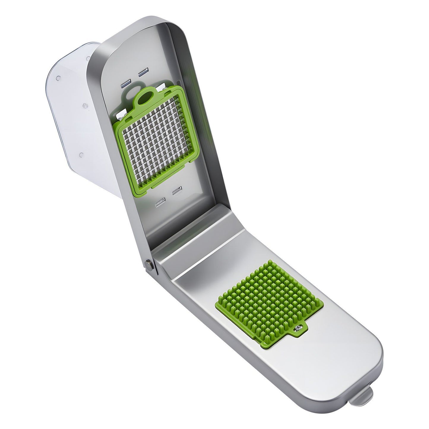 Vegetable Chopper, Food Veggie Cutter with 3 Stainless Steel Blades, Onion Slicer with Container, Salad V952-JSSWQSJQDQP3E6X76002V0