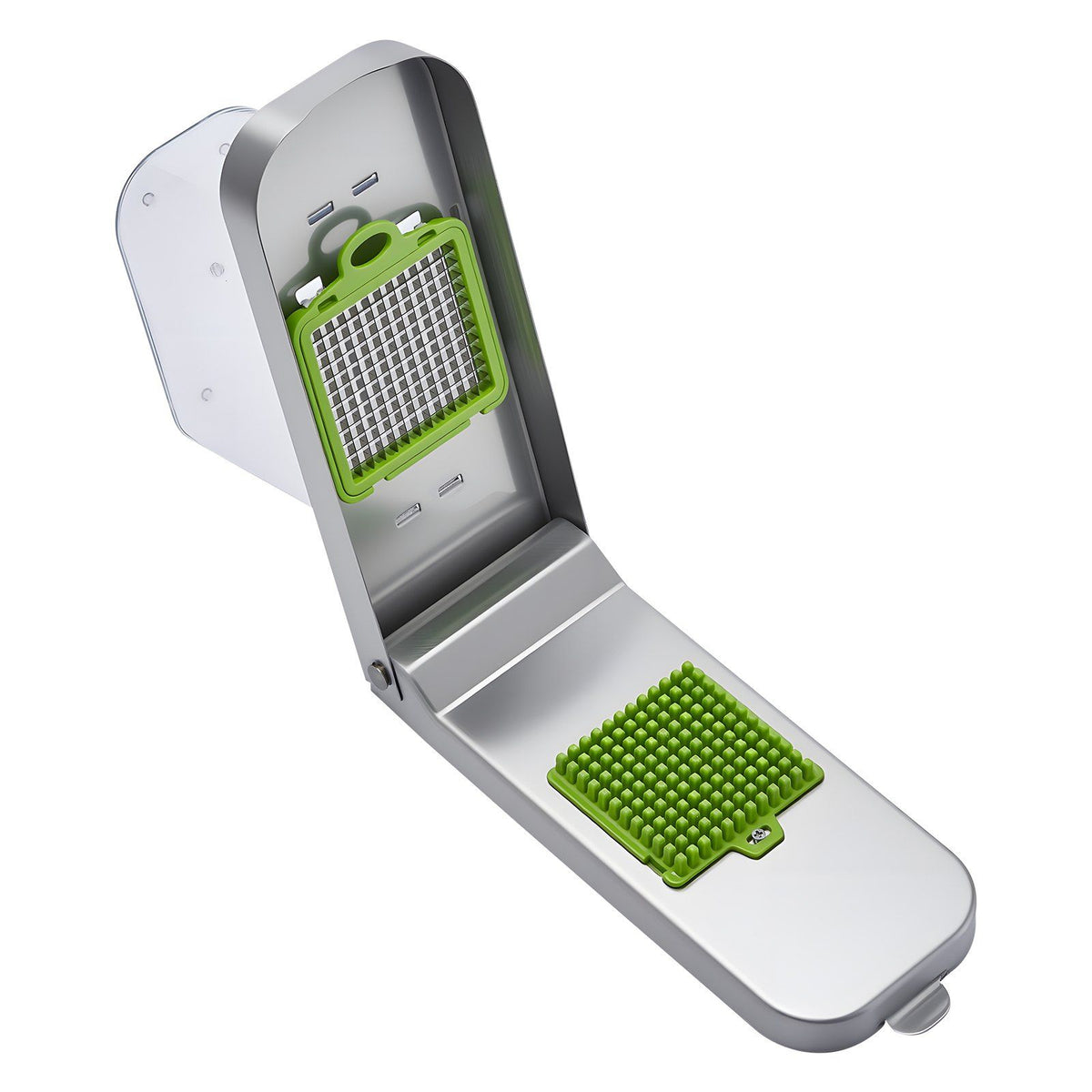 Vegetable Chopper, Food Veggie Cutter with 3 Stainless Steel Blades, Onion Slicer with Container, Salad V952-JSSWQSJQDQP3E6X76002V0