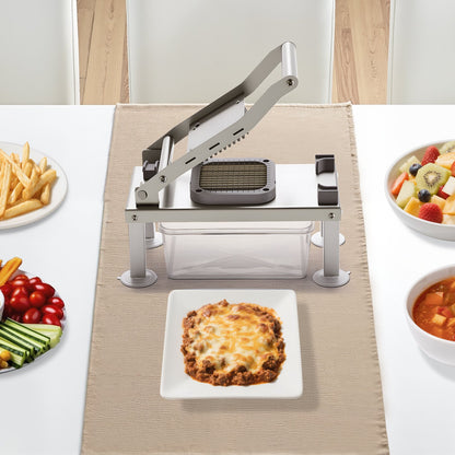 Vegetable Chopper Mandoline Slicer, All-in-1 Food Veggie Cutter with 8 Stainless Steel Blades, Cheese Grater V952-JSSWQSJQDQSQRENNV002V0