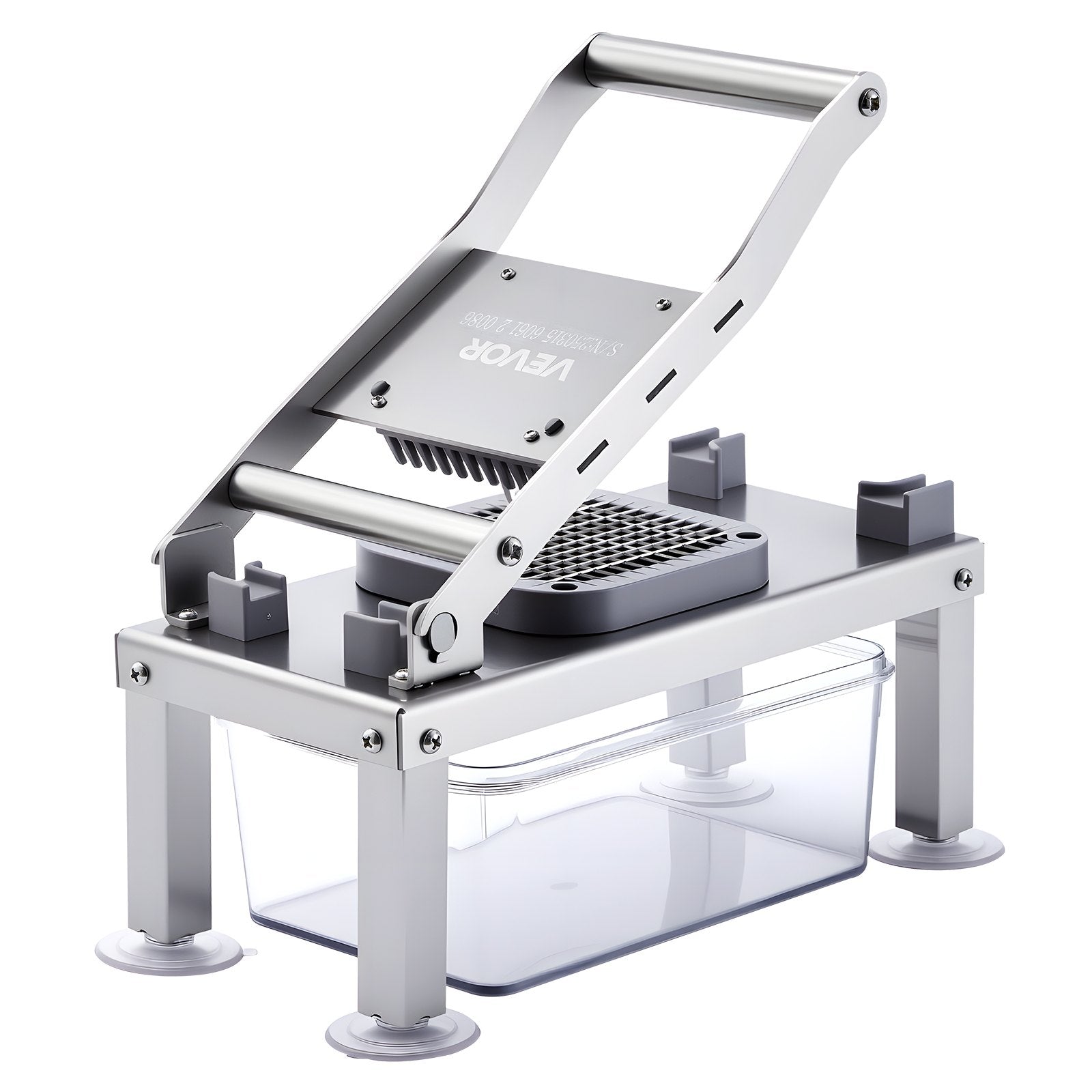 Vegetable Chopper Mandoline Slicer, All-in-1 Food Veggie Cutter with 8 Stainless Steel Blades, Cheese Grater V952-JSSWQSJQDQSQRENNV002V0