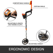 Metal Detector Waterproof Disc Metal detectors Underwater Underground high Accuracy LCD Display Metal V952-JSTCQMD30104JT001V0