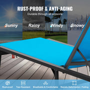 Chaise Lounge Chair Outdoor Patio Lounge Chair Adjustable 5-Position 2 pcs V952-JSTYGDTYLSKZUN91KV0
