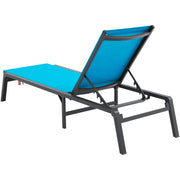 Chaise Lounge Chair Outdoor Patio Lounge Chair Adjustable 5-Position 2 pcs V952-JSTYGDTYLSKZUN91KV0