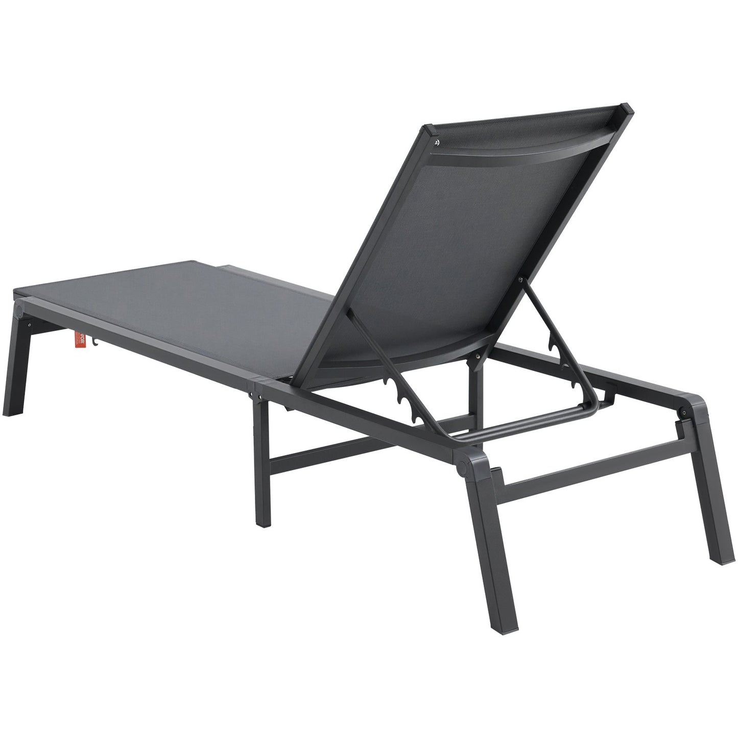 Chaise Lounge Chair Outdoor, Aluminum Patio Lounge Chair with Adjustable 5-Position, Folding Pool Lounge V952-JSTYGDTYSHSKFZGT3V0