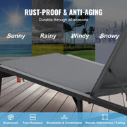 Chaise Lounge Chair Outdoor Patio Lounge Chair Adjustable 5-Position 2 pcs V952-JSTYGDTYSHSKGTUY1V0