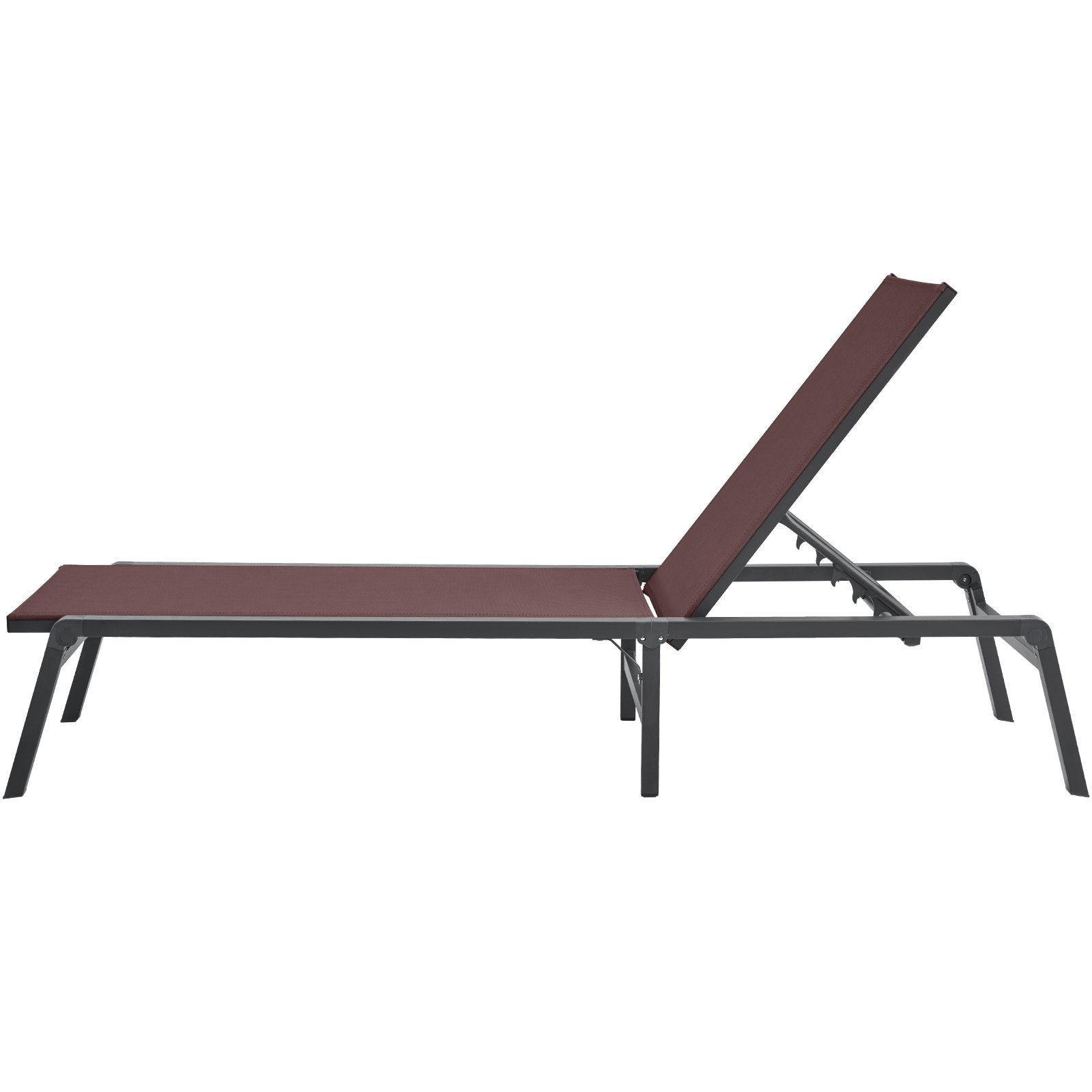 Chaise Lounge Chair Outdoor Patio Lounge Chair with Adjustable 5-Position V952-JSTYGDTYZSKZQSE59V0