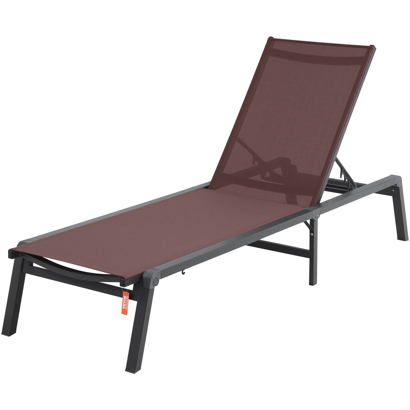 Chaise Lounge Chair Outdoor Patio Lounge Chair with Adjustable 5-Position V952-JSTYGDTYZSKZQSE59V0