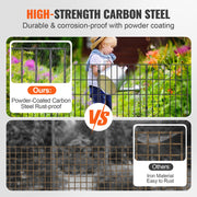 Garden Fence, No Dig Fence 44(H)x33(L)cm Animal Barrier Fence, Underground Decorative Garden Fencing with V952-JSWL1713INCH25Y8XV0