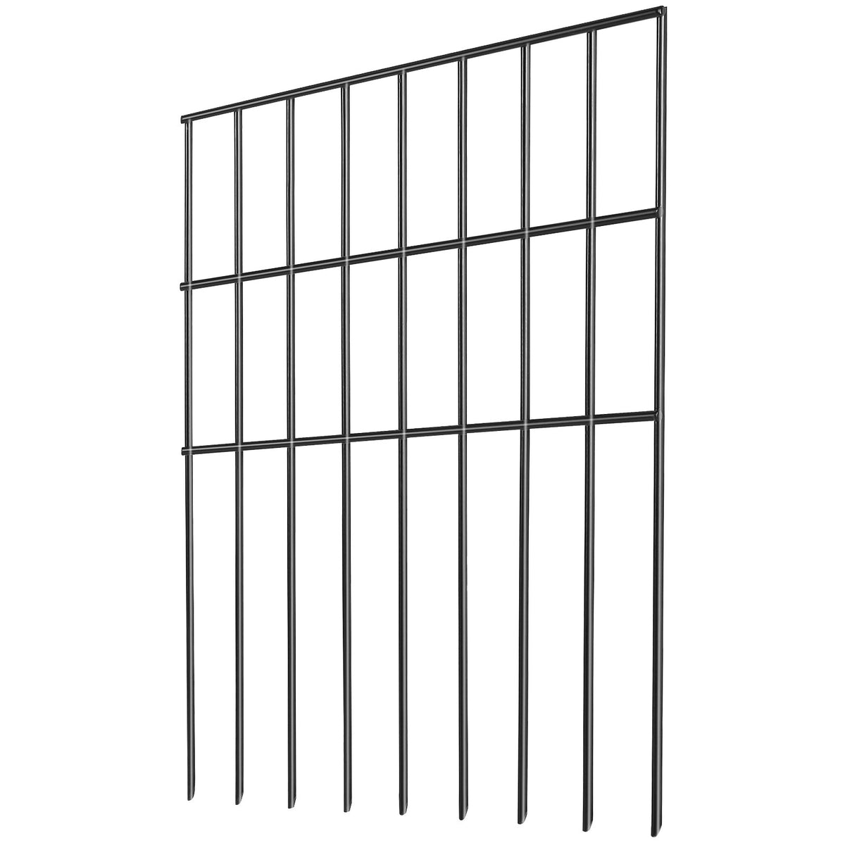 Garden Fence, No Dig Fence 44(H)x33(L)cm Animal Barrier Fence, Underground Decorative Garden Fencing with V952-JSWL1713INCH25Y8XV0
