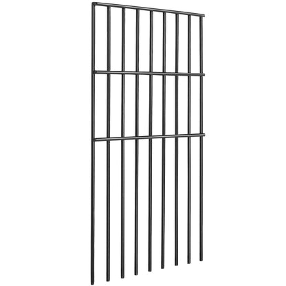Garden Fence, No Dig Fence 44(H)x33(L)cm Animal Barrier Fence, Underground Decorative Garden Fencing with V952-JSWL1713INCH25Y8XV0