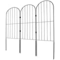 Garden Fence, No Dig Fence 61 x 33 cm Animal Barrier Fence, Underground Decorative Garden Fencing with 5.08 V952-JSWL2413INCHNOKRCV0