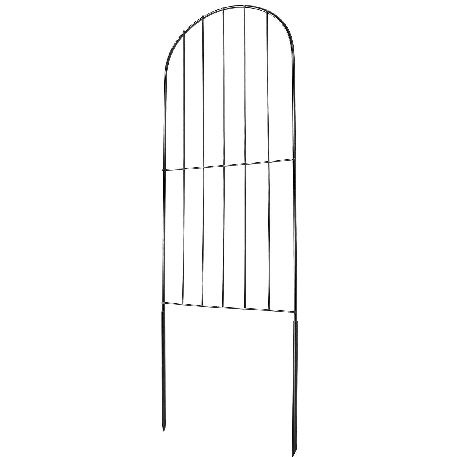 Garden Fence, No Dig Fence 61 x 33 cm Animal Barrier Fence, Underground Decorative Garden Fencing with 5.08 V952-JSWL2413INCHNOKRCV0