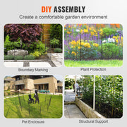 Garden Fence, No Dig Fence 61 x 33 cm Animal Barrier Fence, Underground Decorative Garden Fencing with 5.08 V952-JSWL2413INCHO06VPV0
