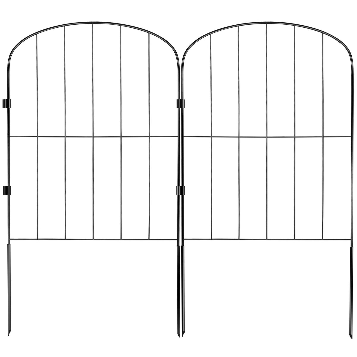 Garden Fence, No Dig Fence 61 x 33 cm Animal Barrier Fence, Underground Decorative Garden Fencing with 5.08 V952-JSWL2413INCHO06VPV0