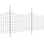 Garden Fence, 75x93 cm Animal Barrier Fence, Underground Decorative Garden Fencing with 6.38 cm Spike V952-JSWL385295INRNI2VV0