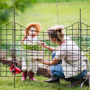 Garden Fence, 75x93 cm Animal Barrier Fence, Underground Decorative Garden Fencing with 6.38 cm Spike V952-JSWL385295INRNI2VV0
