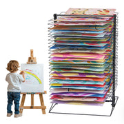 Art Drying Rack 50 Removable Shelves Painting Drying Rack for Classroom V952-JSYSGZJHSTGL8R5FMV0