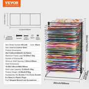 Art Drying Rack 50 Removable Shelves Painting Drying Rack for Classroom V952-JSYSGZJHSTGL8R5FMV0