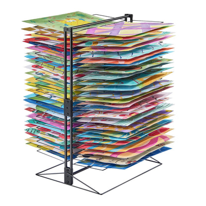Art Drying Rack 50 Removable Shelves Painting Drying Rack for Classroom V952-JSYSGZJHSTGL8R5FMV0