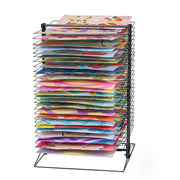 Art Drying Rack 50 Removable Shelves Painting Drying Rack for Classroom V952-JSYSGZJHSTGL8R5FMV0