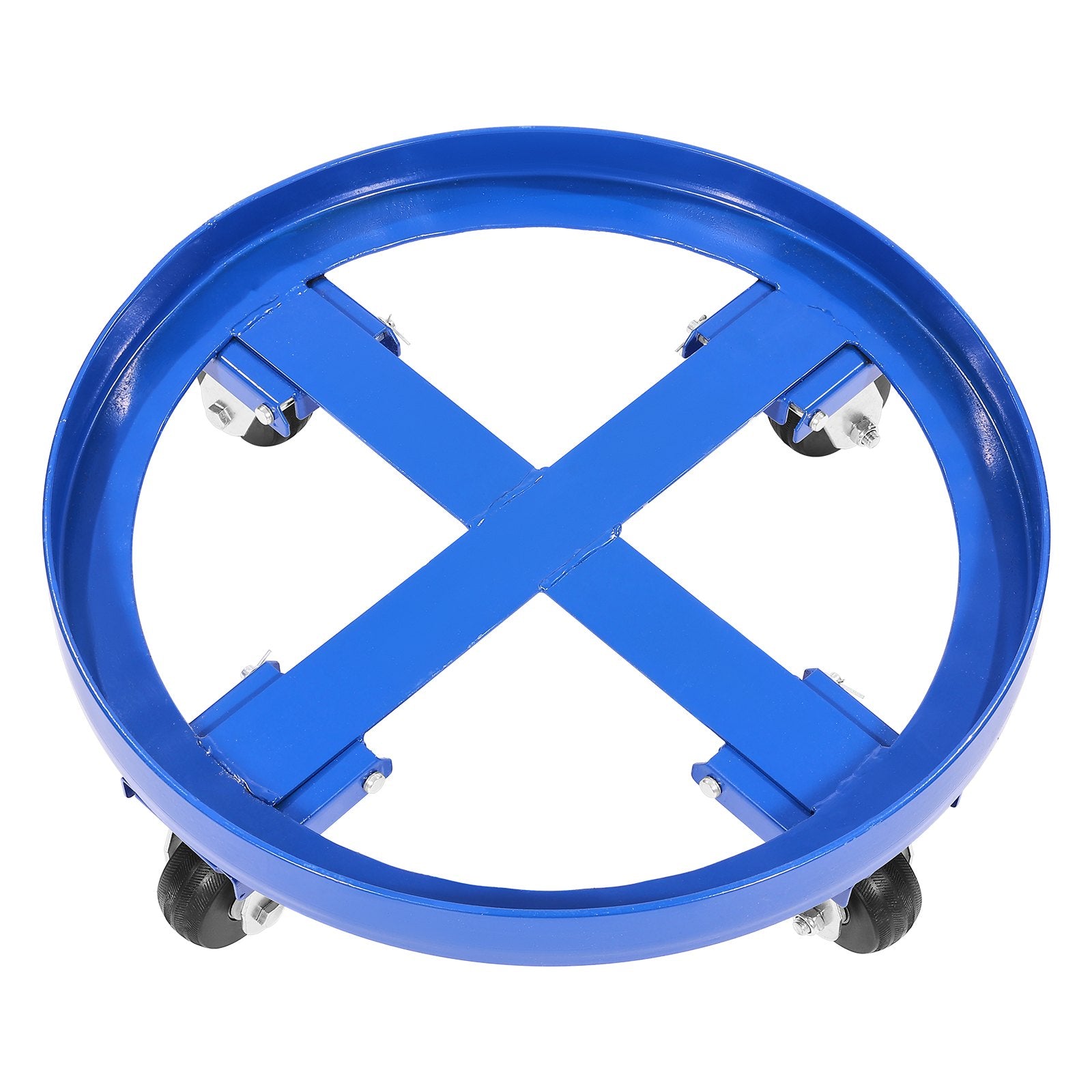 55 Gallon Drum Dolly 2000 lbs Barrel Dolly Cart Drum Caddy 4 Caster Wheels V952-JSYTTCTG55JLFCM9TV0