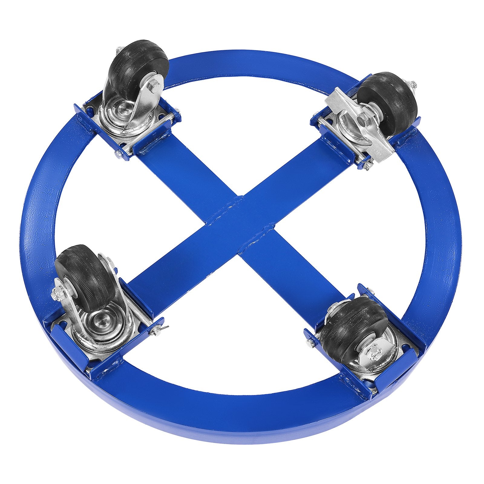 55 Gallon Drum Dolly 2000 lbs Barrel Dolly Cart Drum Caddy 4 Caster Wheels V952-JSYTTCTG55JLFCM9TV0
